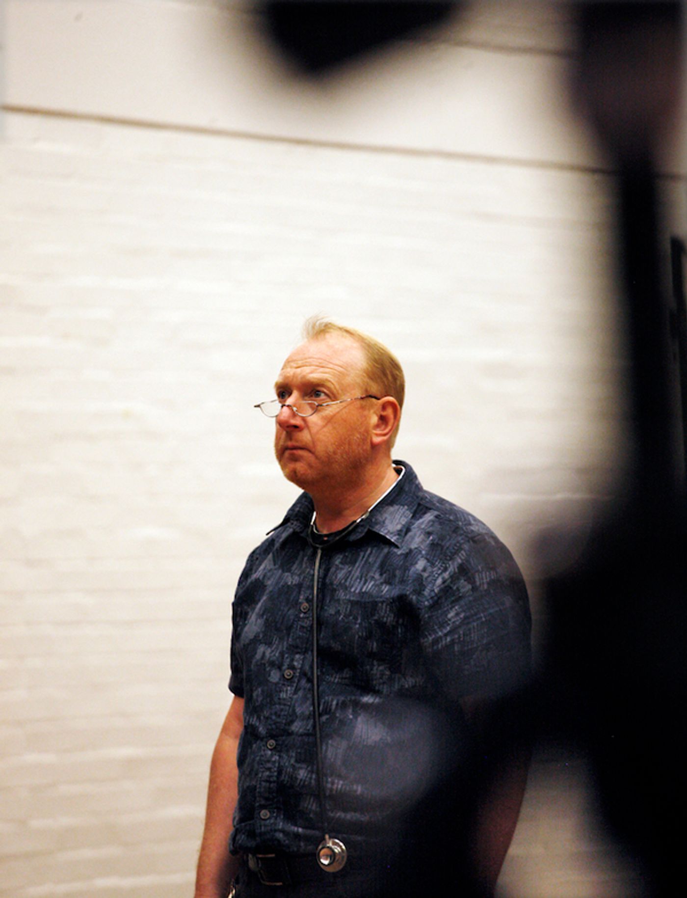 Photo Flash: Rhys Ifans, Patrick Marber and the Cast of EXIT THE KING In Rehearsal  Image