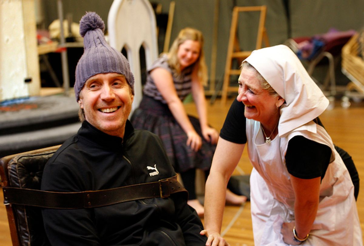 Rhys Ifans and Debra Gillett at 