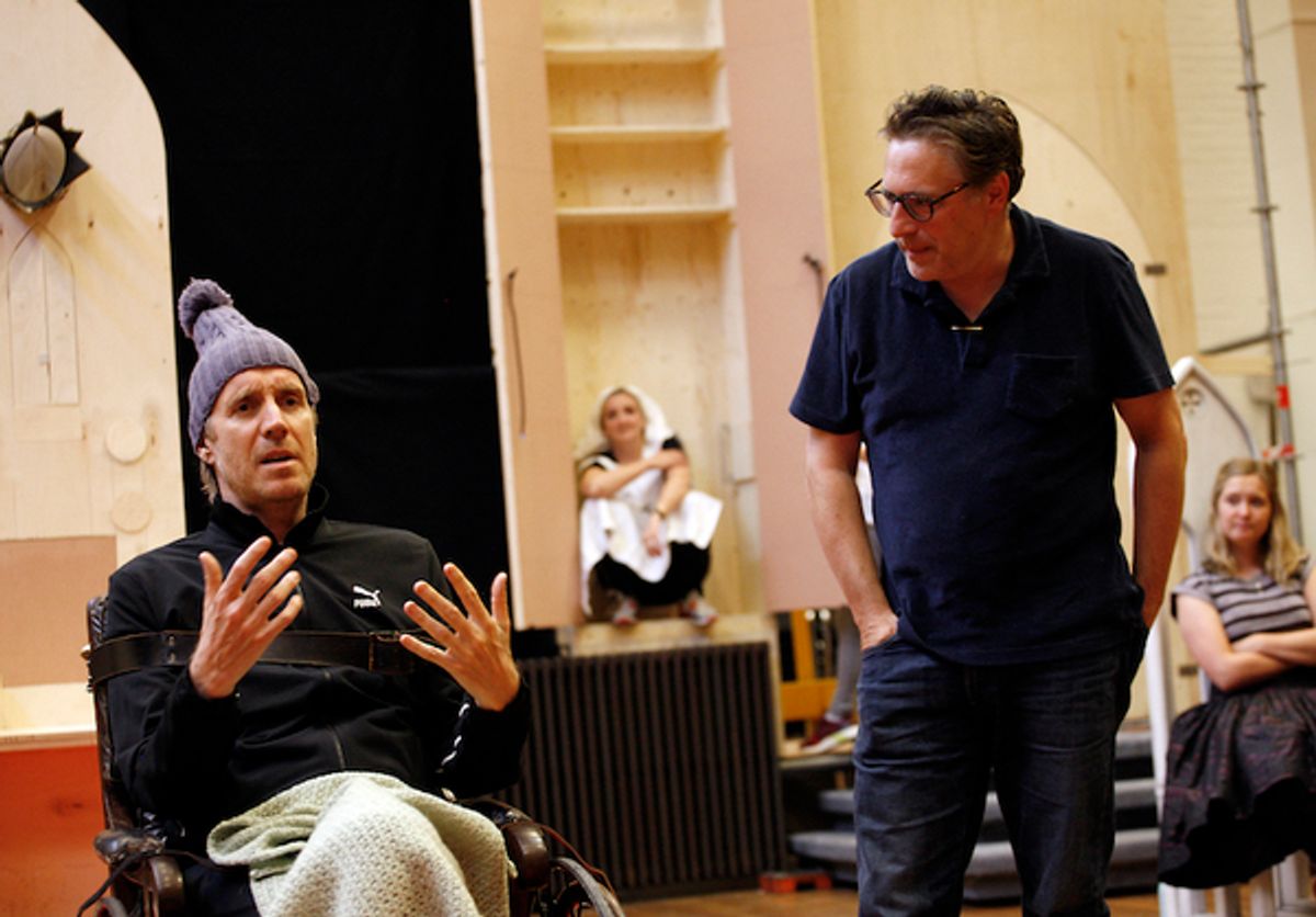 Rhys Ifans and Patrick Marber at 