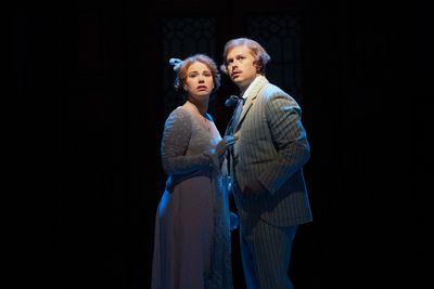 MÃ©lisandeÂ (Christina Gansch) and PellÃ©asÂ (John Chest) Photo