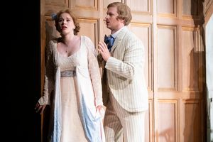 MÃ©lisandeÂ (Christina Gansch) and PellÃ©asÂ (John Chest) Photo