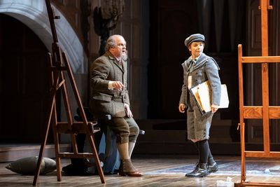 GolaudÂ (Christopher Purves) and YnioldÂ (ChloÃ© Briot) Photo