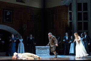 Pelléas (John Chest), Golaud (Christopher Purves) and Mélisande (Christina Gansch) @ BroadwayWorld Pelléas (John Chest), Golaud (Christopher Purves) and Mélisande (Chris Photo