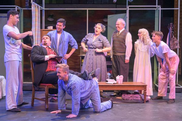 Enrique Miguel, Robert Pierce, Nathan Hoty, Steven Huynh, Natalie Blalock, Allen Oâ Photo