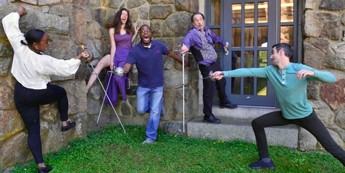 Erin Nicole Washington, Andrea Goldman, James Ricardo Milord, Jeremiah Kissel and Paul Melendy at 