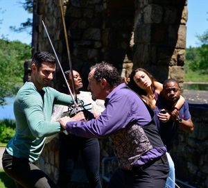 Paul Melendy and Jeremiah Kissel Background: Erin Nicole Washington, Andrea Goldman and James Ricardo Milord @ BroadwayWorld Paul Melendy and Jeremiah Kissel Background: Erin Nicole Washington, Andrea Goldman a Photo