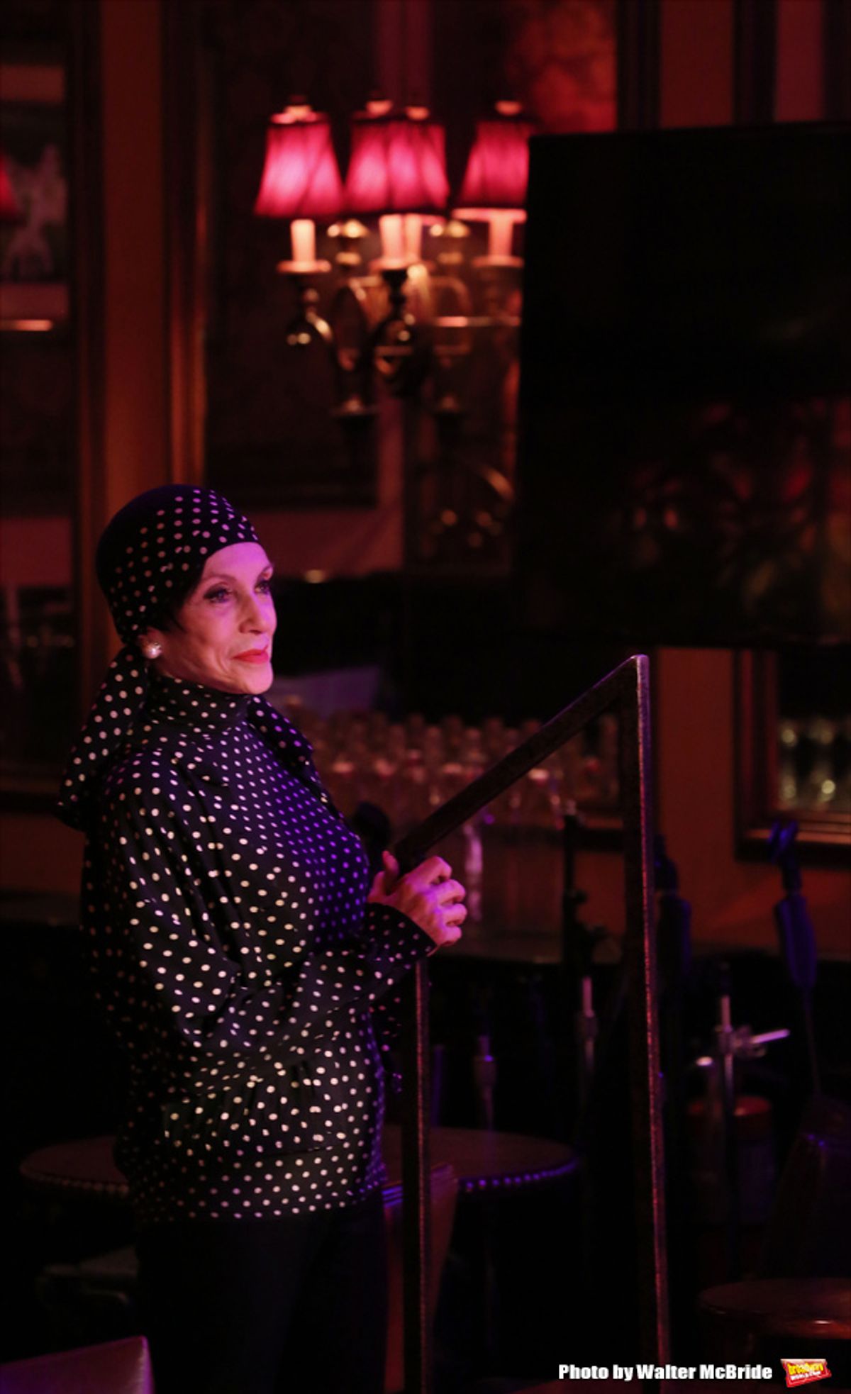 Liliane Montevecchi previews '54 sings 'Grand Hotel:The 25th Anniversary Concert'  during the 54 Below Press preview at 54 Below on May 20, 2015 in New York City. at 