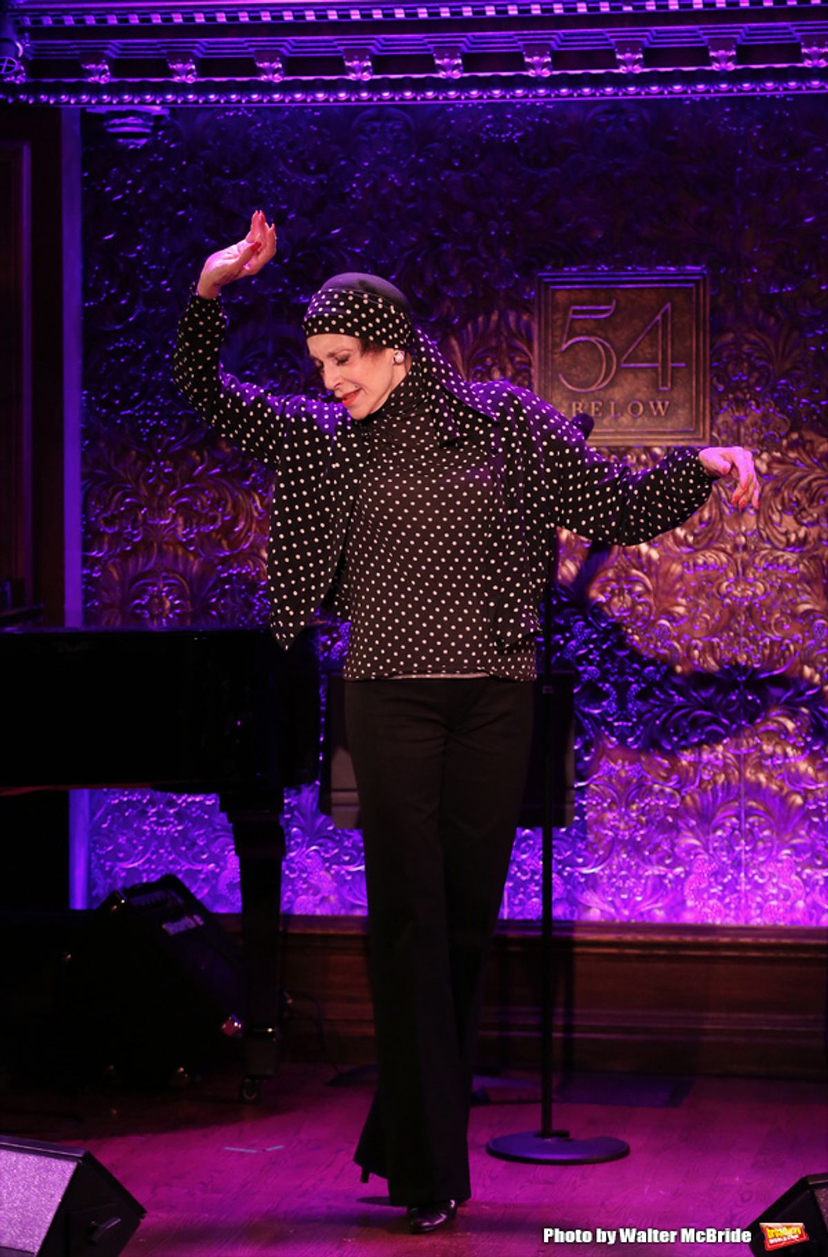 Liliane Montevecchi previews '54 sings 'Grand Hotel:The 25th Anniversary Concert'  during the 54 Below Press preview at 54 Below on May 20, 2015 in New York City. at 