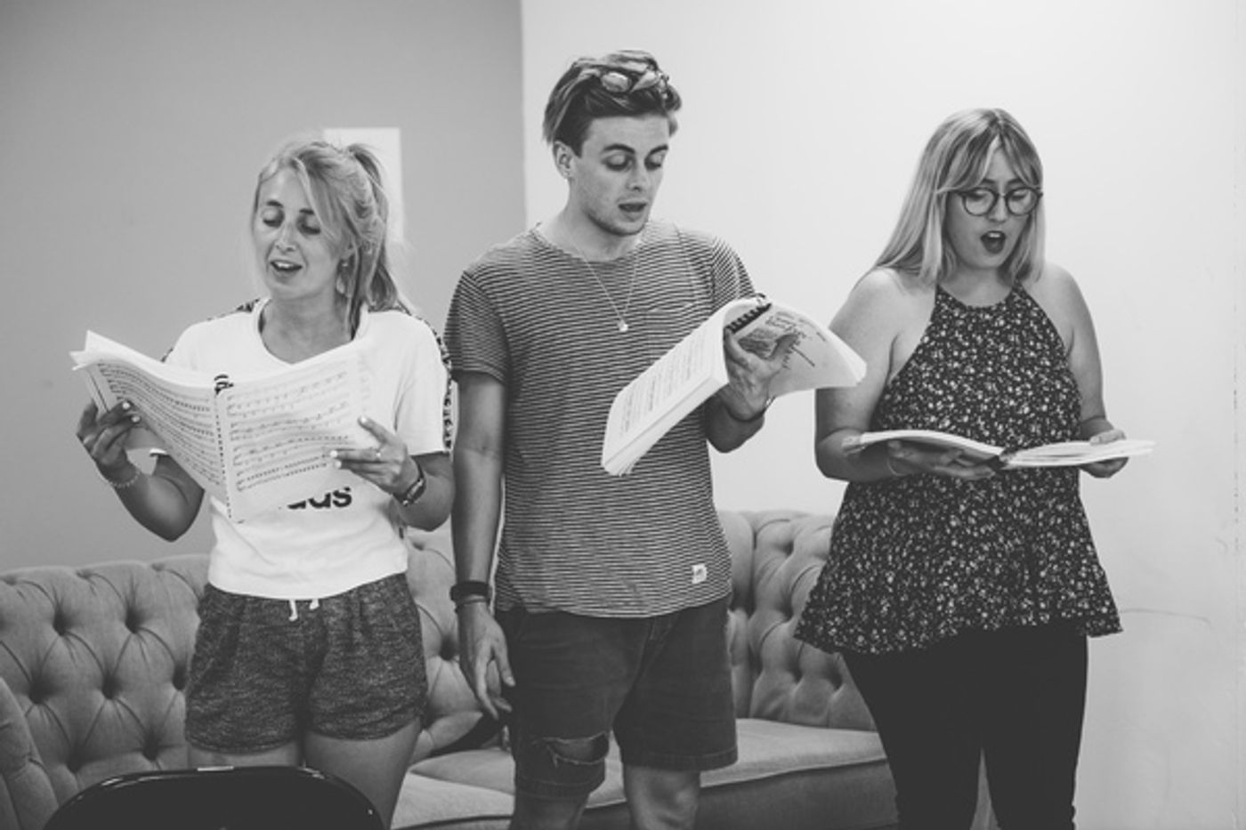 Photo and Video: In Rehearsal With CLOSER THAN EVER at Edinburgh Festival Fringe  Image
