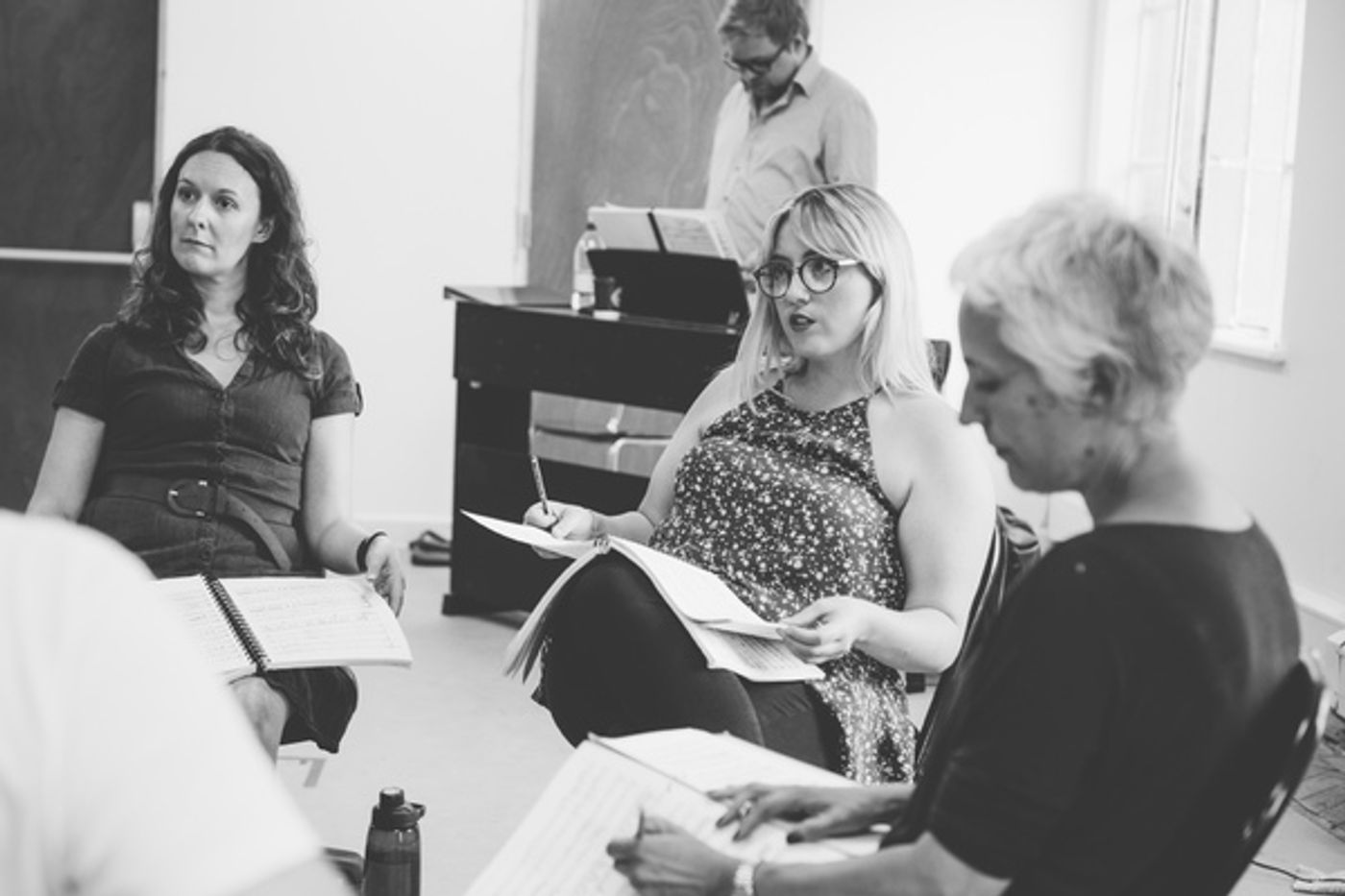 Photo and Video: In Rehearsal With CLOSER THAN EVER at Edinburgh Festival Fringe  Image