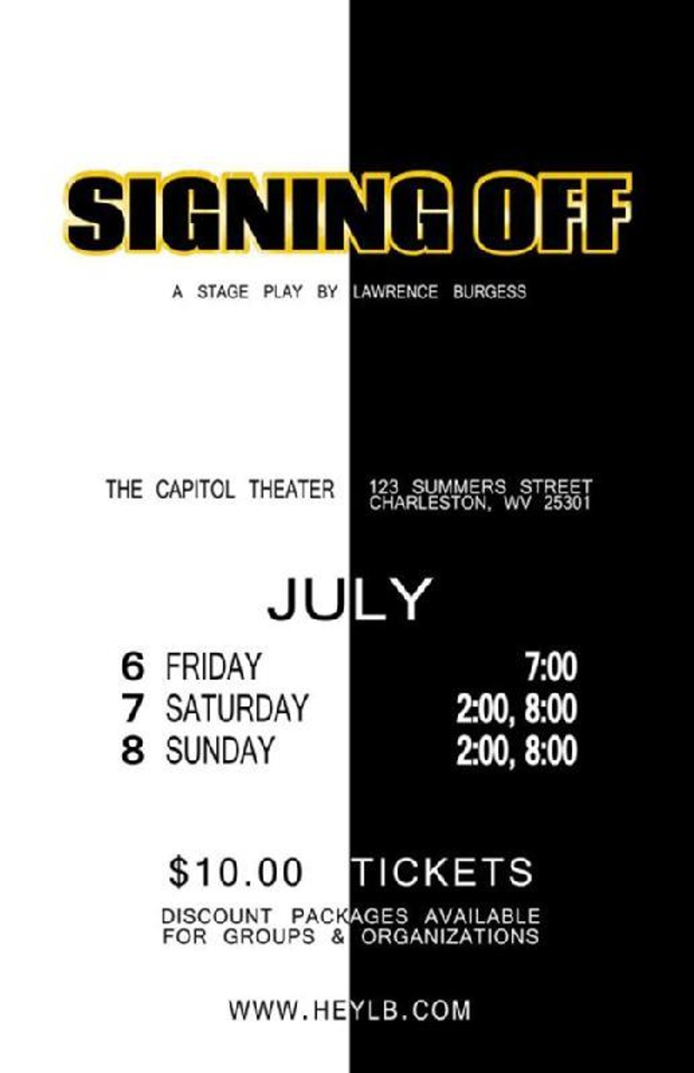 Feature: SIGNING OFF at THE CAPITOL THEATER Feature: SIGNING OFF at THE CAPITOL THEATER Image