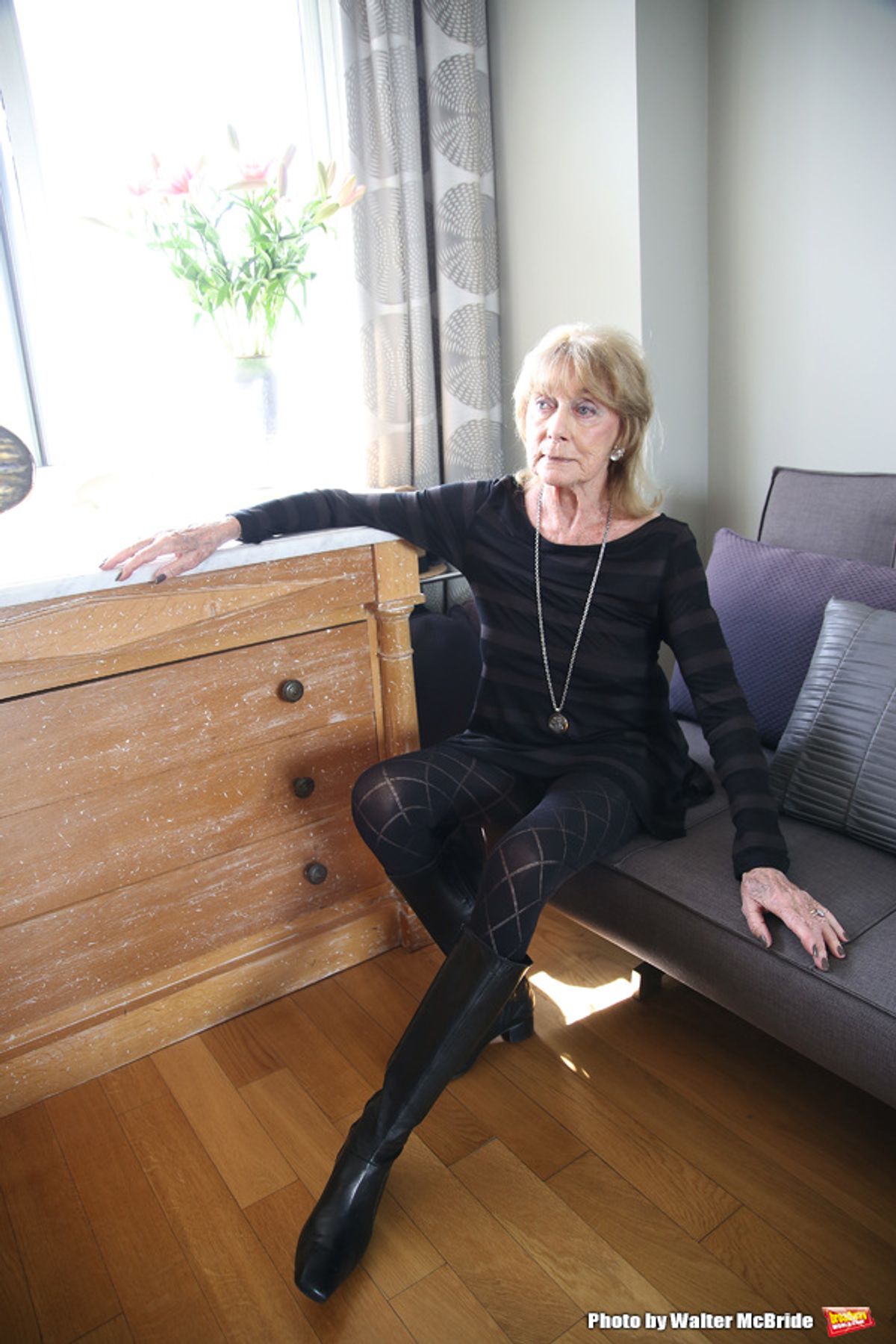 Dame Gillian Lynne at her home on March 10, 2016 in New York City. at 