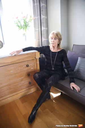 Dame Gillian Lynne at her home on March 10, 2016 in New York City. Photo