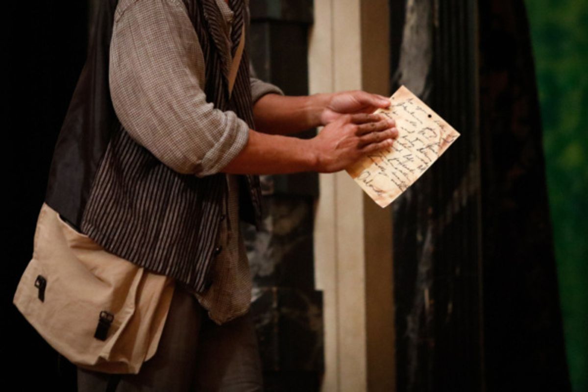 Brandon Carter in AS YOU LIKE IT.  Photo by Lindsey Walters. at 