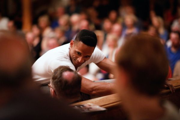 Brandon Carter in AS YOU LIKE IT.  Photo by Lindsey Walters. Photo
