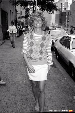 Farrah Fawcett during rehearsals for 'Extremeties' on June 17, 1983 at Westside Arts  Photo