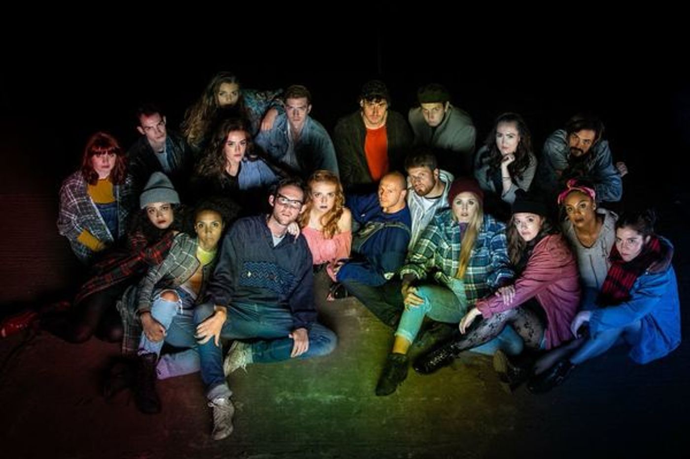 Photo Flash: First Look at the Cast of RENT at the World's Oldest Papermill  Image