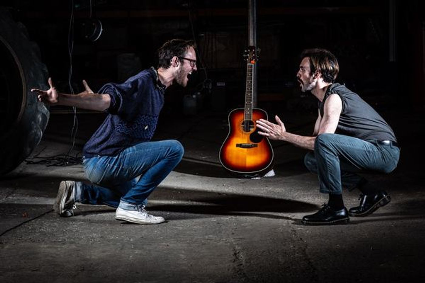 Photo Flash: First Look at the Cast of RENT at the World's Oldest Papermill  Image