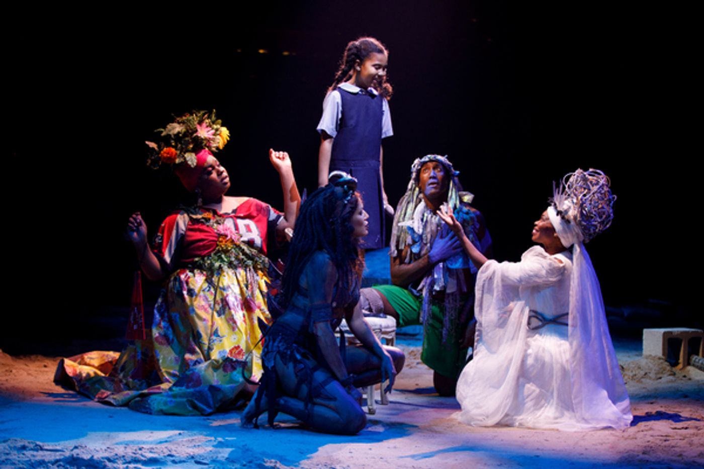 Photo Flash: First Look at Darlesia Cearcy & Merle Dandridge in ONCE ON THIS ISLAND  Image
