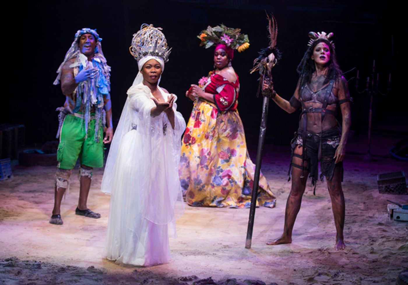 Photo Flash: First Look at Darlesia Cearcy & Merle Dandridge in ONCE ON THIS ISLAND  Image