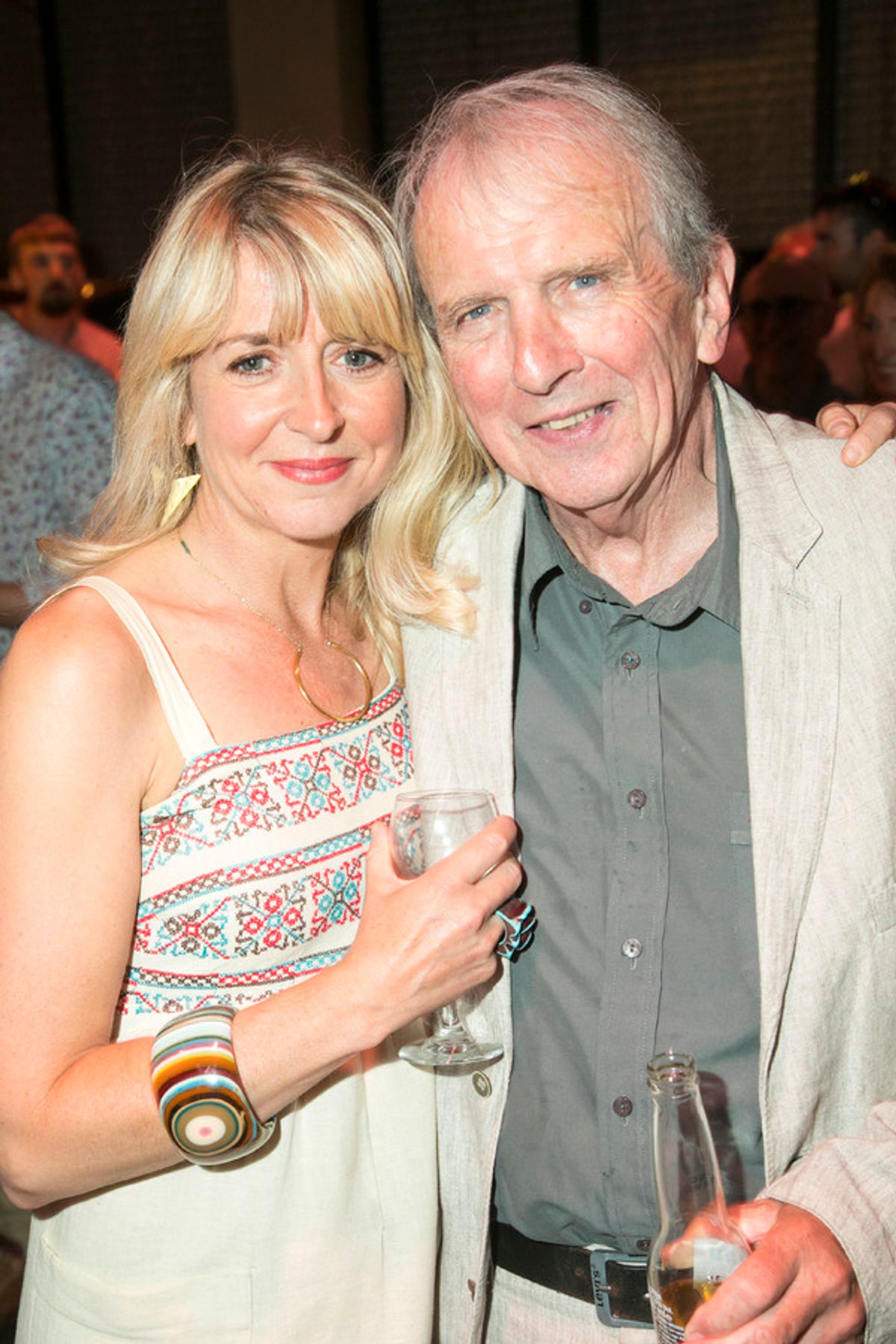 Alecky Blythe and Nick Hern at 