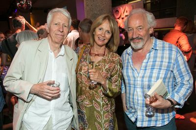 Giles Block, Deborah Groves and Simon Callow Photo