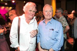 Howard Brenton and Nicholas Wright Photo