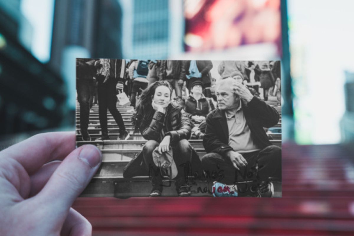 ELIZEBETH A. DAVIS with ROBERT SALAS at 