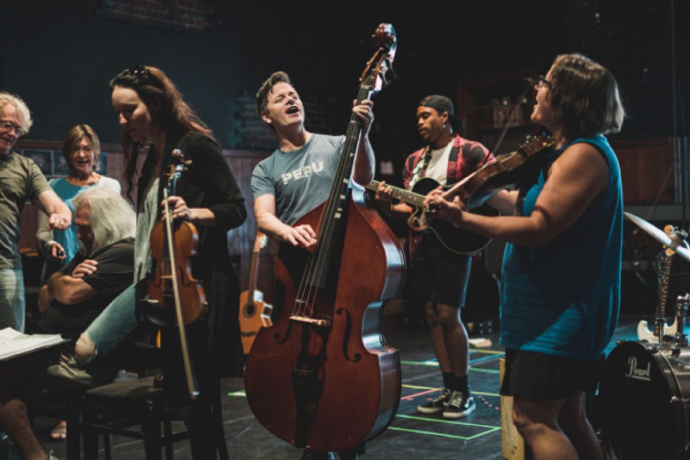 Photo Flash: Exclusive Look Inside Rehearsals of MY NAME'S NOT INDIAN JOE Off-Broadway  Image