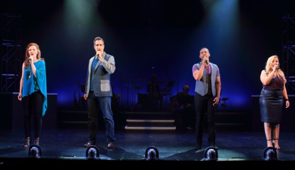 Lindsay O'Neil, Sean Cooper, Alfred Jackson and Alexa Green in Broadway on the Rock a Photo