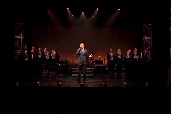 Alfred Jackson and the Flat Rock Playhouse Chorus in Broadway on the Rock at Flat Roc Photo