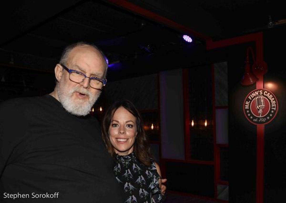 William Finn & Leslie Kritzer at 