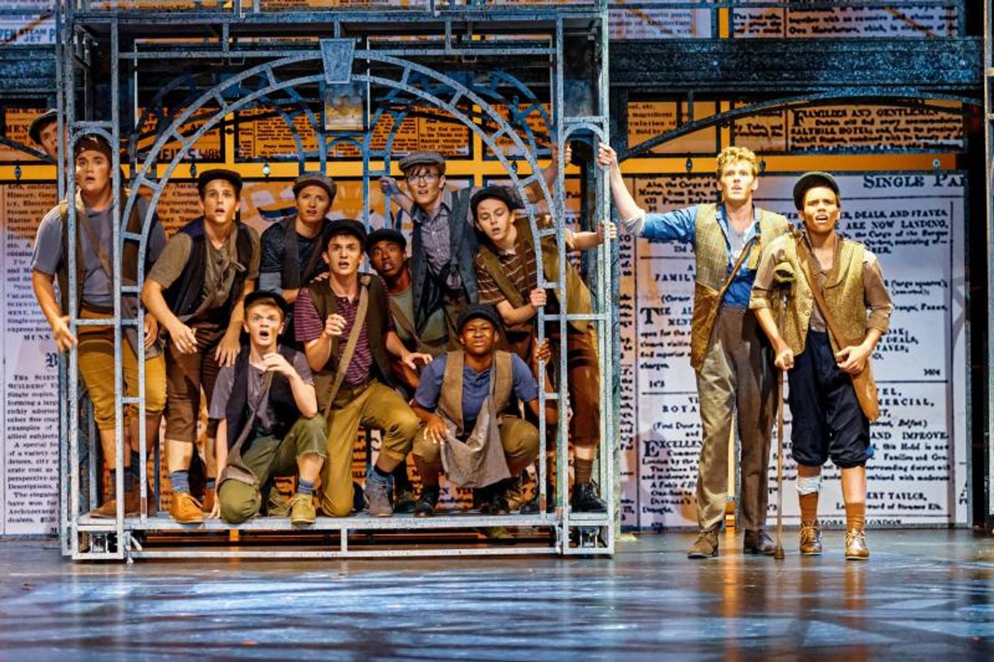 Review: NEWSIES at White Theatre  Image
