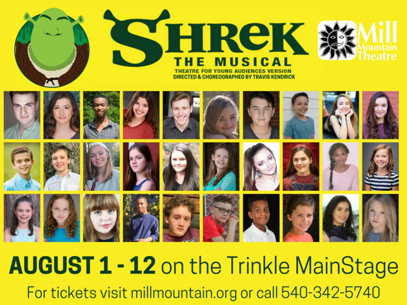 Feature: SHREK THE MUSICAL TYA at Mill Mountain Theatre  Image