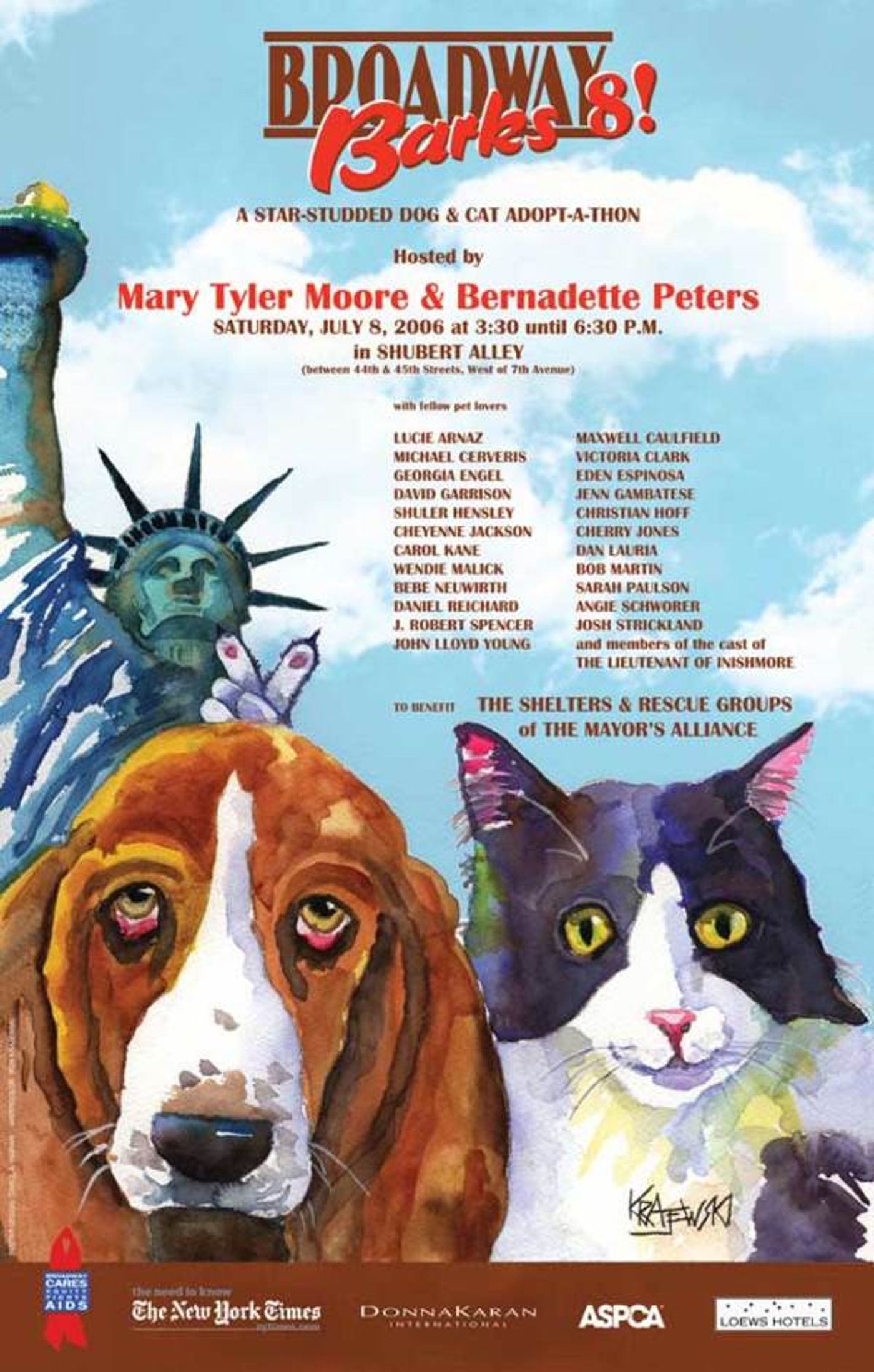 Countdown to Barks: Get Animated with 17 Years of Broadway Barks Posters! Countdown to Barks: Get Animated with 17 Years of Broadway Barks Posters! Image