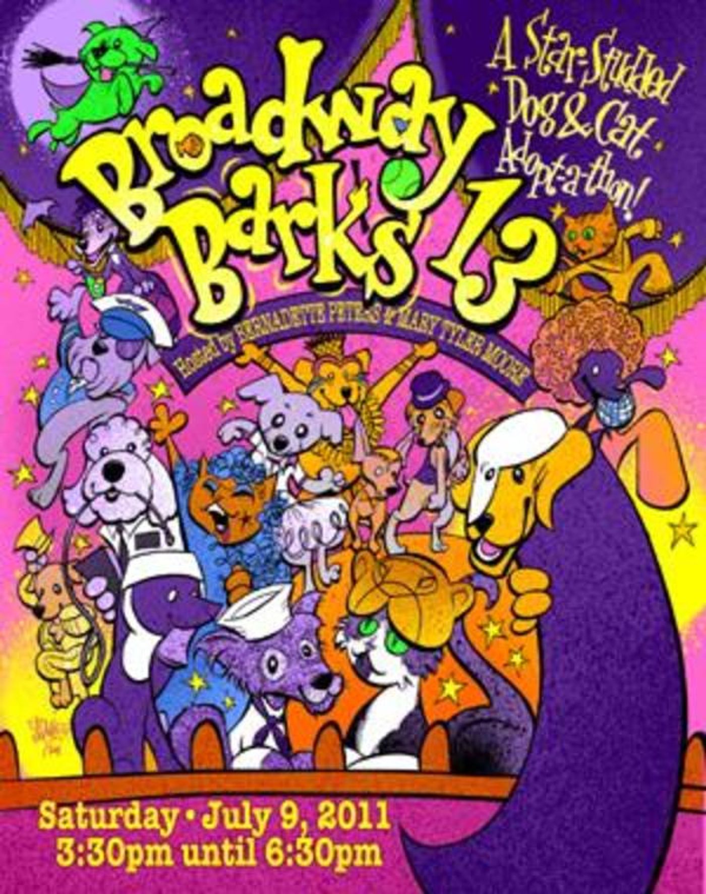 Countdown to Barks: Get Animated with 17 Years of Broadway Barks Posters! Countdown to Barks: Get Animated with 17 Years of Broadway Barks Posters! Image