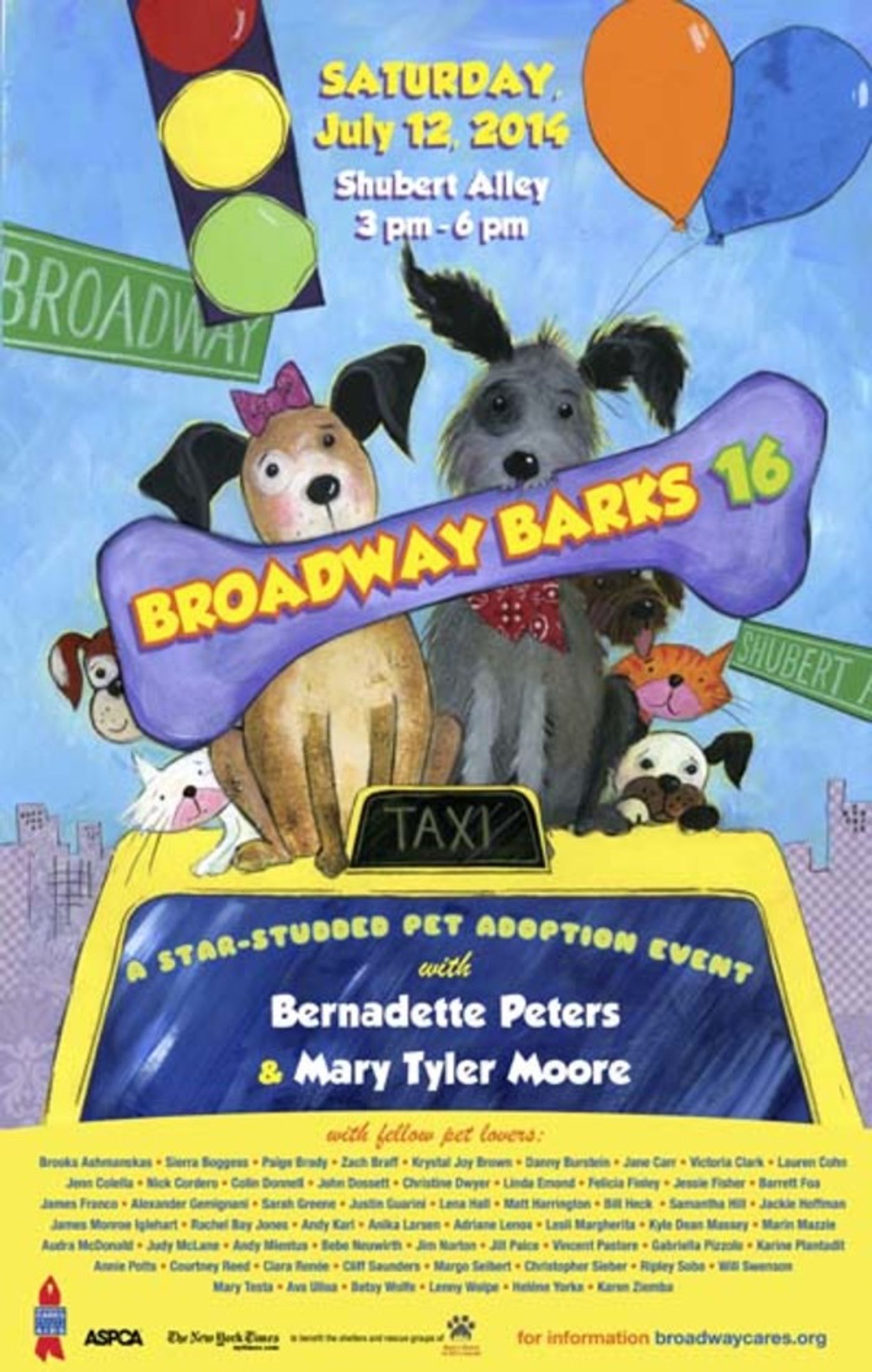 Countdown to Barks: Get Animated with 17 Years of Broadway Barks Posters! Countdown to Barks: Get Animated with 17 Years of Broadway Barks Posters! Image