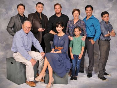 Adam Hollick, Susan Egan and Justin Cowden Photo