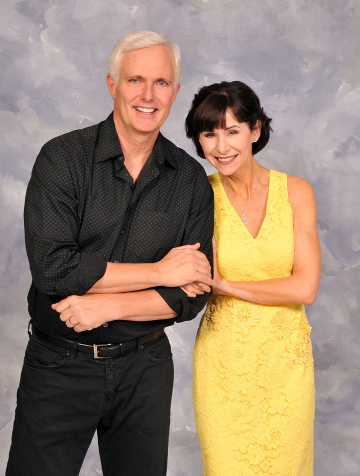 Artistic Director Patrick Cassidy and Susan Egan at 
