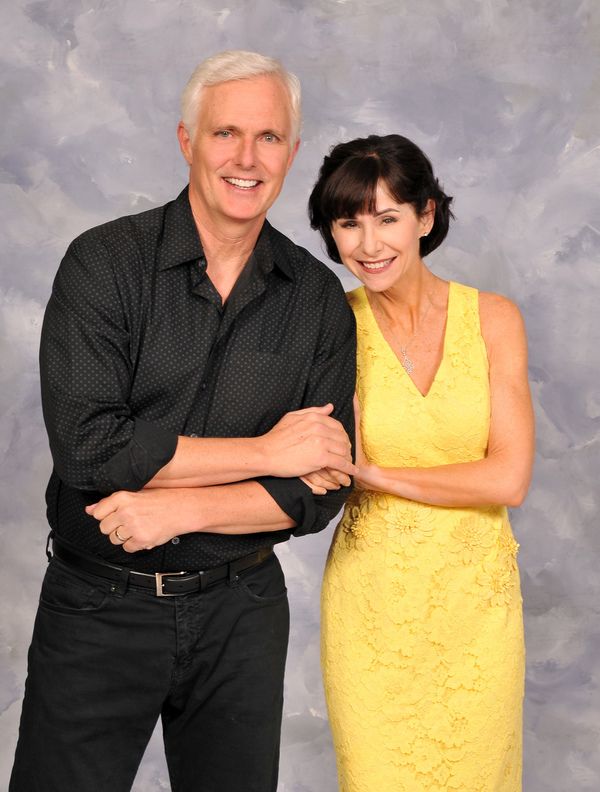 Artistic Director Patrick Cassidy and Susan Egan Photo