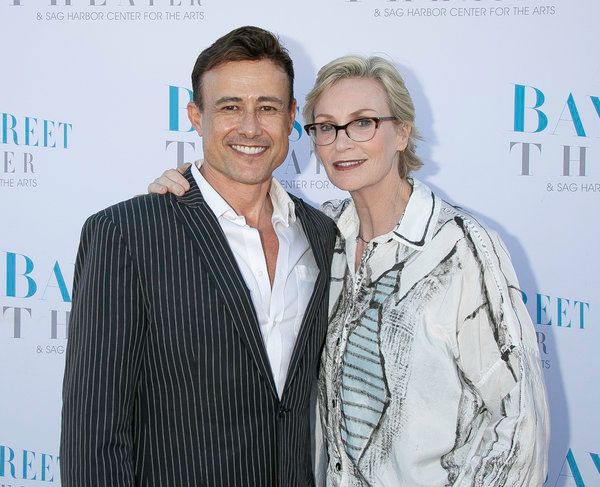 Steven Fales and Jane Lynch
 Photo