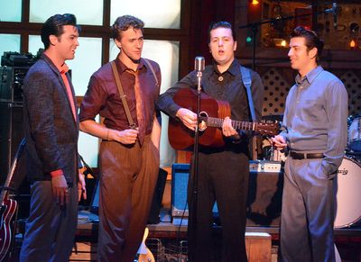 Daniel Durston, Billy Rude, Peter Oyloe and Austin Hohnke Photo