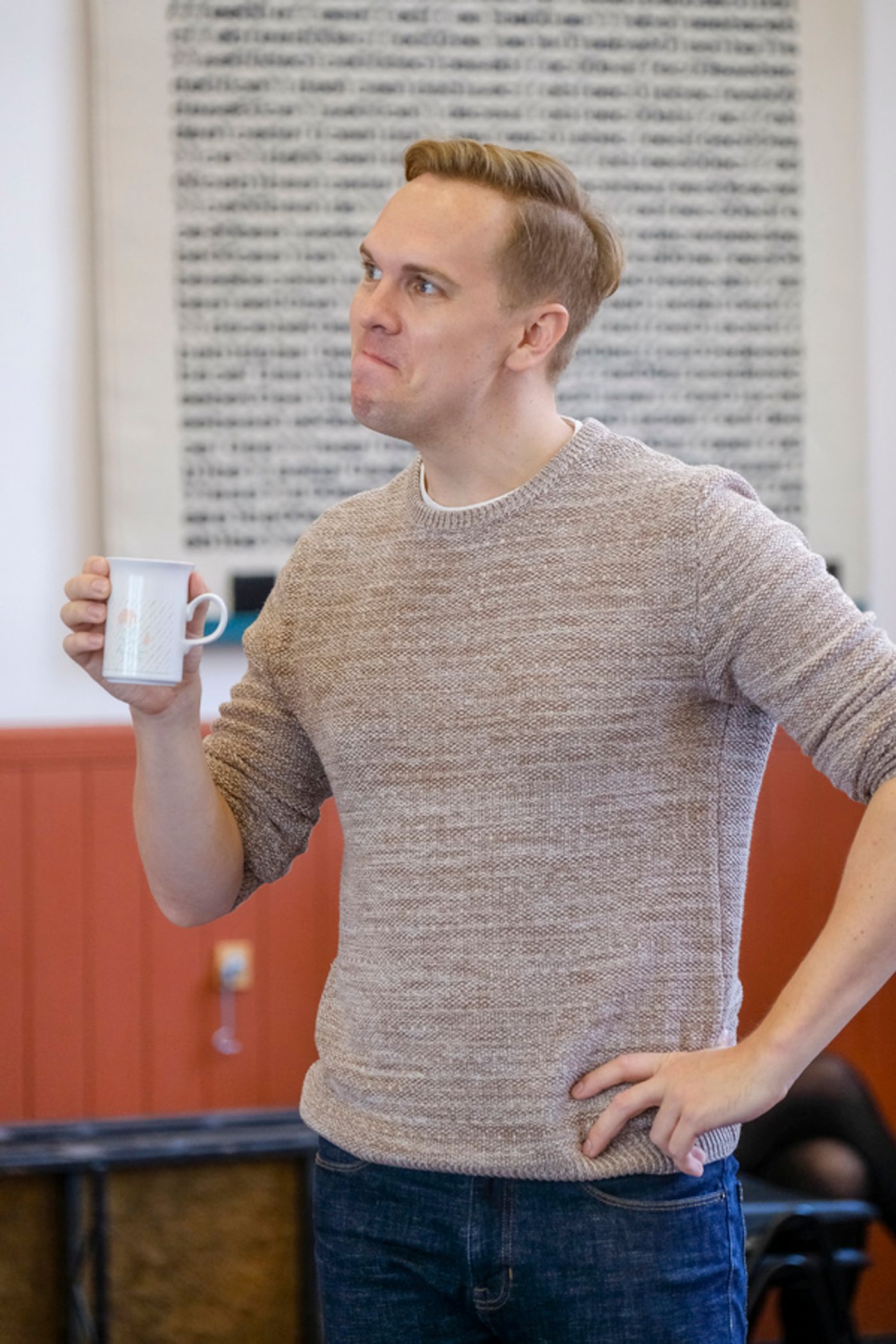 Photo Flash: Inside Rehearsal For Alan Ayckbourn's JOKING APART at the Stephen Joseph Theatre  Image