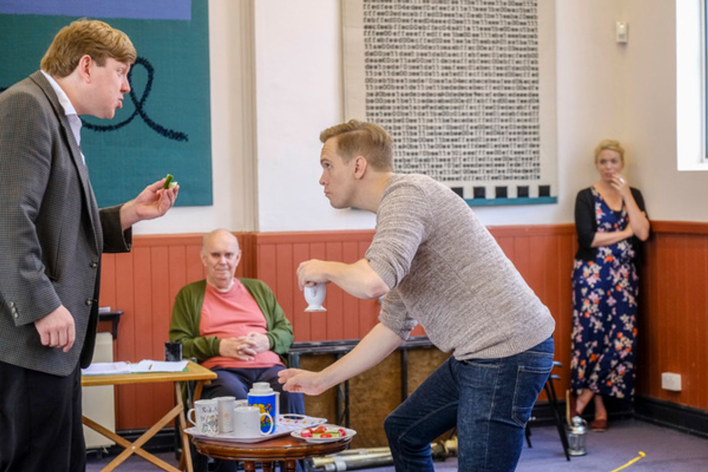 Photo Flash: Inside Rehearsal For Alan Ayckbourn's JOKING APART at the Stephen Joseph Theatre  Image