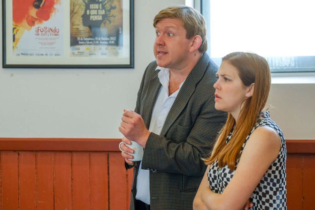 Jamie Baughan and Naomi Petersen
 at 