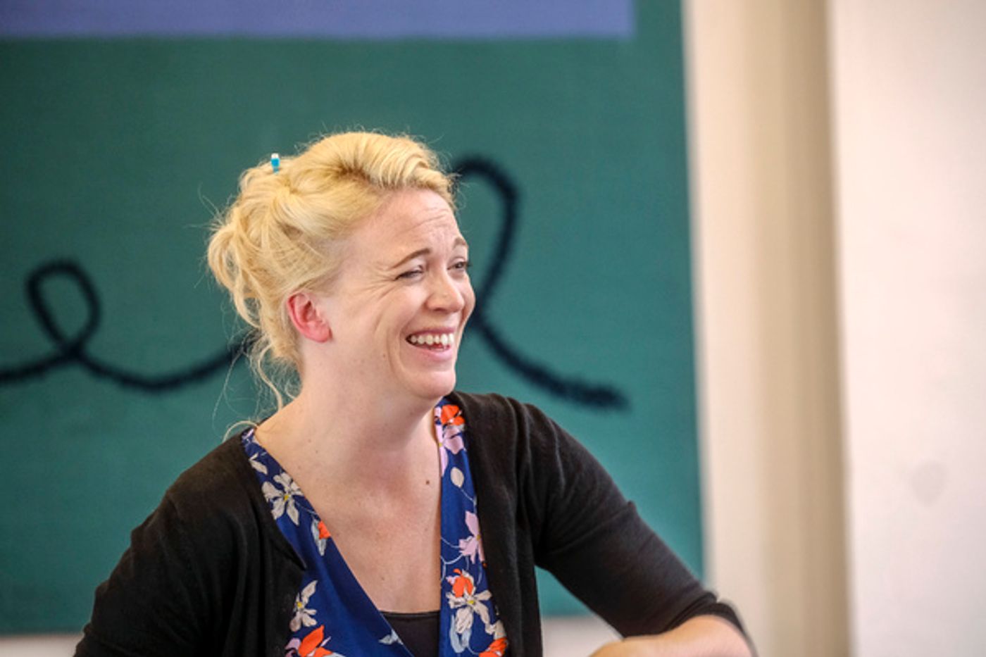Photo Flash: Inside Rehearsal For Alan Ayckbourn's JOKING APART at the Stephen Joseph Theatre  Image