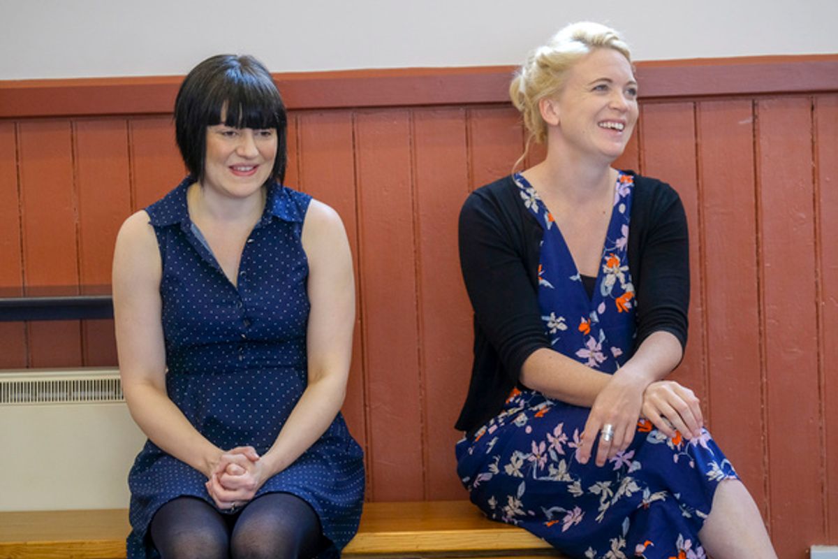 Louise Shuttleworth and Frances Marshall at 