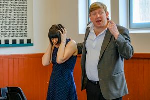 Louise Shuttleworth and Jamie Baughan
 Photo