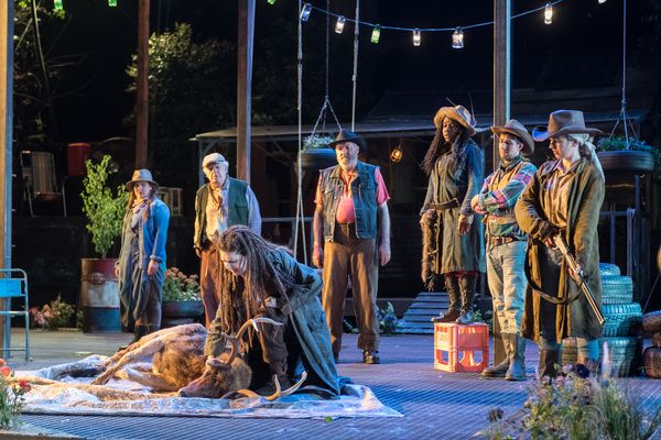 Maureen Beattie and Cast Photo