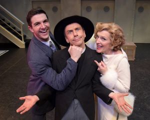 Zach Trimmer (as Billy Crocker), Jon J. Peterson (as Moonface Martin) and Stacia Fern Photo